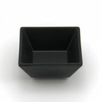 Thumbnail image #1 for G.E.T. Zen - EGS JW33-B Square Melamine Ramekin, 4 oz, 3" x 1-1/2"H, Black Case of 6