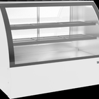 Thumbnail image #5 for Beverage Air CDR5HC-1-W 60-Inch Open-Food Refrigerated Deli/Bakery Case, Curved Glass, Self-Contained, White Exterior
