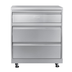 Thumbnail image #5 for KoolMore 32-Inch Enclosed Residential Outdoor Kitchen Cabinet with 3 Drawers, Stainless Steel