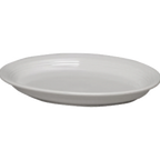 Thumbnail image #1 for Steelite International Homer, Fiesta White HL458100 Oval China Platter, White, 13.625" x 9.5" x 1.75", Oven Safe to 425°F 1 Dozen