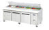 Thumbnail image #6 for Arctic Air 94-Inch Three-Section Refrigerated Pizza Prep Table with Cutting Board