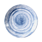 Thumbnail image #1 for G.E.T. Van Gogh - EGS D9138R-ND Round Melamine Plate, 9-1/2-inch Diameter x 1-1/4-inch High, Navy Design Case of 6