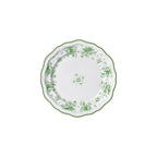Thumbnail image #1 for Steelite International Folio, Porcelain 62558FP813 Porcelain Rim Plate, 6-1/2", Round, Scalloped Edge, Adelina Camille Green Case of 2 Dozen