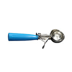 Thumbnail image #1 for CAC China SICD-16BL #16 Thumb Disher, 2 oz, Stainless Steel Scoop, Blue Plastic Handle Case of 36