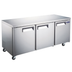 Thumbnail image #2 for Grista 3-Section Undercounter Refrigerator with Stainless Steel Worktop, 16.9 Cu. Ft., Rear-Mount Self-Contained Refrigeration