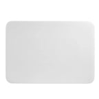 Thumbnail image #1 for CAC China Sunrise SF-RT16 Rectangular Porcelain Platter, Flat, 16"L x 11"W x 3/4"H, Bone White Case of 8