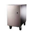 Thumbnail image #1 for Cornelius Viper 620043075 Flavor Cart for Two Frozen Carbonated Beverage Dispensers, BIB Storage, Stainless Steel Panels, Casters