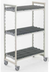 Thumbnail image #5 for Camshelving Premium Series 3-Tier Mobile Drying Rack Cart, 24 x 48 x 75-1/4 Inches, 84-Tray Capacity