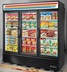 Thumbnail image #8 for True GDM-72F-HC~TSL01 3-Section Glass Door Freezer Merchandiser, Self-Contained Bottom-Mount, White