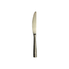 Thumbnail image #1 for Steelite International (us) 5760SX042 Dinner Knife, 9-1/4", 18/10 Stainless Steel, Pirouette Champagne Gold, Folio Flatware 1 Dozen