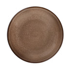 Thumbnail image #2 for 1880 Hospitality Rustic by Oneida® L6753059755 ® ® ® Porcelain Plate, 10-1/4" Round, Deep Coupe, Two-Tone Chestnut Glaze 1 Dozen