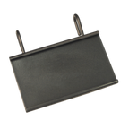 Thumbnail image #1 for G.E.T. Clipper Mill SGN-19 . . Powder-Coated Iron Clip Card Holder for Wire Baskets, 3-1/2" x 2" Case of 6