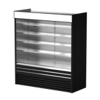 Thumbnail image #1 for Turbo Air TOM-72EBS-N Vertical Air Curtain Open Display Merchandiser, Self-Contained Refrigeration, 72"W x 29-1/2"D x 80-1/2"H