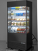 Thumbnail image #1 for True 36-Inch Vertical Open-Air Merchandiser Refrigerator with Glass Sides and 4 Adjustable Shelves