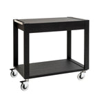 Thumbnail image #1 for Global Tableware Collective Ze Pe Furniture ZEPE39000002W Smile Service Cart, 33"W x 19.25"D x 33.25"H, Mixed Materials, Wenge