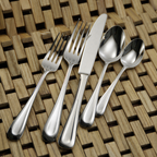 Thumbnail image #2 for 1880 Hospitality Acclivity by Oneida® B882FDNF Dinner Fork, 8", Teardrop Handle, Heavy Gauge, 18/0 Stainless Steel, Mirror Finish Pack of 1 Dozen