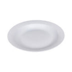 Thumbnail image #1 for G.E.T. Riva Maris B-192-RMM-W 6-Qt Round Display Bowl, 18-Inch Rimmed, Textured Matte White Melamine Case of 3