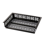 Thumbnail image #2 for TableCraft Products Simple Solutions™ CW1066BK Perforated Drop-In Template, Black Coated Cast Aluminum, 13-7/8" x 21-1/4" x 3"