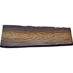 Thumbnail image #1 for Libbey Playground - Terra 701213691000565 Rectangular Structured Stoneware Platter, 14-1/8"W x 6-3/8"D Case of 2