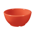 Thumbnail image #1 for G.E.T. Diamond Mardi Gras B-45-RO Melamine Bowl, Orange, 10 oz, 4-1/2" Diameter x 2-1/4"H Case of 2 Dozen