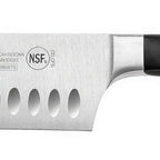 Thumbnail image #1 for Thunder Group SLKF307 Forged German Steel Nakiri Knife, 7-Inch Hollow-Ground Blade Case of 6