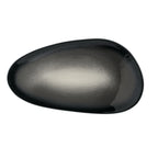 Thumbnail image #1 for Reserve by Libbey - Obsidian PEB-7-O Porcelain Tray, 8-3/8" x 4-7/8", Organic Shape, High Gloss