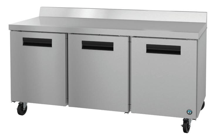 Product image #5 for Hoshizaki Steelheart WR72B 72-Inch Three-Section Reach-In Worktop Refrigerator