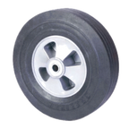 Thumbnail image #1 for Lockwood Manufacturing XXZ CAS-WHEEL-Z Replacement Solid Rubber Wheel, 10 x 2-3/4 in, Semi-Pneumatic, 300 lb Capacity, Black