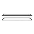 Thumbnail image #2 for Koolmore KM-DC-24SBK Countertop Bakery Display Case, 13"W, 2.3 cu. ft., Clear Tempered Glass, 2 Sliding Glass Doors, Stainless Steel