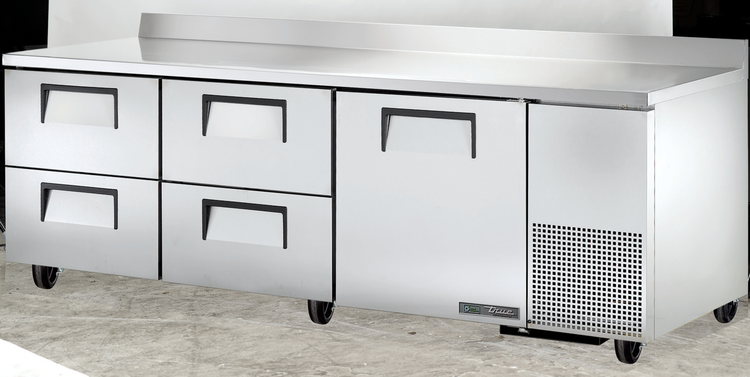 Product image #5 for True Deep Three-Section Worktop Refrigerator with 1 Door and 4 Drawers
