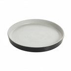 Thumbnail image #1 for G.E.T. cheforward INF117 16-Inch Round Melamine Low-Rim Plate, Natural Case of 4