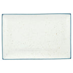 Thumbnail image #1 for Ten Strawberry Street Arctic Blue ARCTIC-10-7RECPLTR Rectangular China Platter, Blue, 10 x 7 in Case of 12