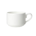 Thumbnail image #1 for Steelite William Edwards, Classic White 82000AND0556 3 oz White Bone China Stackable Coffee & Tea Cup 1 Dozen