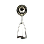 Thumbnail image #1 for CAC China SICD-8S #8 4 oz Stainless Steel Squeeze Disher with Solid Metal Handle Case of 48