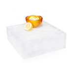 Thumbnail image #1 for Steelite International Kenny Mack KMK1007SH Square Resin Buffet Riser/Box, 12 x 12 x 4-1/2 in, Smooth White