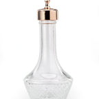 Thumbnail image #1 for Mercer Culinary Barfly M37334CP Threaded Top Bitters Bottle, 1.7 oz, Copper-Plated Dasher, Diamond-Pattern Glass Case of 12