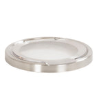 Thumbnail image #1 for Cal-Mil Mixology 1852-5 Round Hinged Stainless Steel Lid with Silicone Lining, 5-1/4" Diameter Case of 3