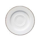 Thumbnail image #2 for Global Tableware Collective Bonna, Rita BNE100RIT04CT Porcelain Coffee Saucer, Round, 6.25"