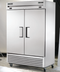 Thumbnail image #5 for True Two-Section Reach-In Dual Temperature Refrigerator/Freezer with Solid Doors
