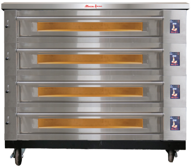 Product image #6 for Marra Forni 4-Deck Electric Deck Oven with 73" x 44" MarraStone Cooking Surface