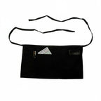 Thumbnail image #1 for Libertyware TXT-WABK Black Poly/Cotton Twill Waist Apron, 3 Pockets, 22" x 12" Case of 144