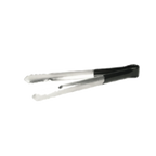 Thumbnail image #1 for Thunder Group SLTG1600B Utility Tongs, 16" Long, One-Piece Stainless Steel, Non-Slip Black Handle Case of 120