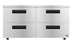 Thumbnail image #5 for Hoshizaki Steelheart 60-Inch Low Profile Two-Section Undercounter Refrigerator with 4 Drawers