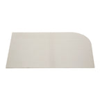 Thumbnail image #1 for AllPoints Foodservice Parts & Supplies 1171472 Sink Splash Guard Kit, 10" H x 14" D, Left-Hand, 18-Gauge 304 Stainless Steel