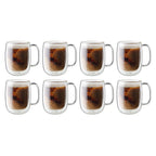 Thumbnail image #1 for Zwilling J.A. Henckels Sorrento Plus 1019465 12 oz Double-Wall Borosilicate Glass Coffee Mug Case of 2