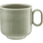 Thumbnail image #1 for Libbey Schonwald, Shiro Glaze 9255230A1 10 oz Porcelain Coffee Mug with Handle, Stackable