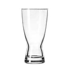 Thumbnail image #1 for Libbey Hourglass 183 Stemless Pilsner/Wheat Beer Glass, 15 oz., Partially Tempered Clear Glass