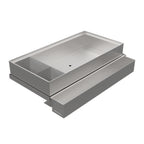 Thumbnail image #1 for Krowne DCS12-24G Adaptive Scupper Unit with Garnish Box, 12 x 24 in