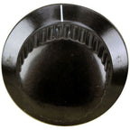 Thumbnail image #1 for AllPoints Foodservice Parts & Supplies 221217 Oven Control Knob, 1-1/2" Diameter x 11/16" Height, 1/4" Mounting Hole