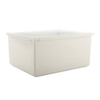 Thumbnail image #3 for G.E.T. Bugambilia, Fit Perfect CIH1/2DD-WW Cast Aluminum Food Pan, 1/2 Size, 6" Deep, White Resin Coating